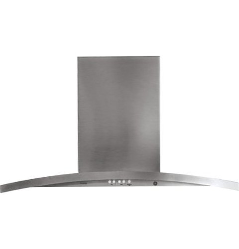 GE Profile - Designer 36" Convertible Range Hood - Stainless Steel