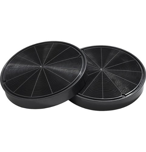 GE - Range Hood Charcoal Filter - 2 pack - Black