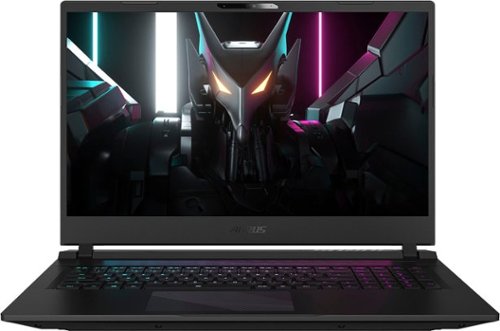 GIGABYTE - AORUS 17.3" 240Hz Gaming Laptop QHD - Intel i7-13700H with 16GB DDR5 - NVIDIA GeForce RTX 4070 - 1TB SSD - Black