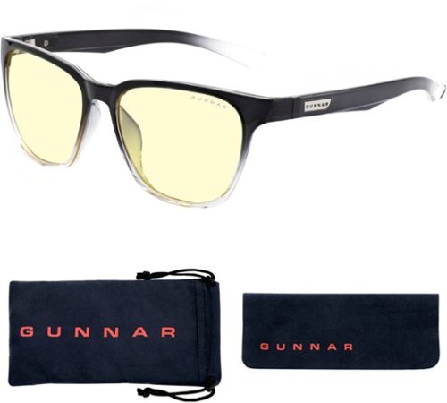 GUNNAR - Blue Light Gaming & Computer Glasses - Berkeley - Onyx Fade