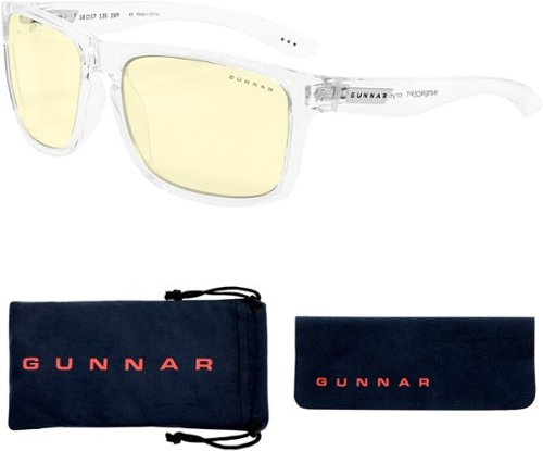 GUNNAR - Blue Light Gaming & Computer Glasses - Intercept - Crystal