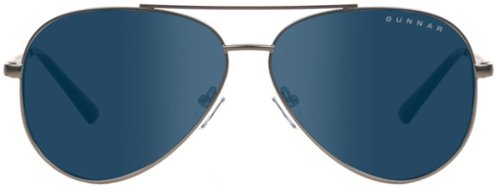 GUNNAR - Blue Light Gaming & Computer Glasses - Maverick - Gunmetal