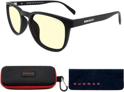 GUNNAR - Blue Light Gaming & Computer Glasses - Oakland - Onyx