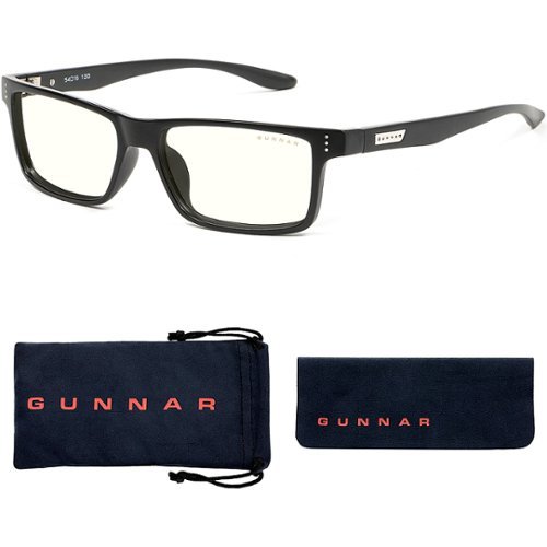 GUNNAR - Blue Light Gaming & Computer Glasses - Vertex - Onyx