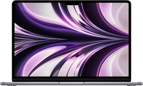 Geek Squad Certified Refurbished MacBook Air 13.6" Laptop - Apple M2 chip - 8GB Memory - 512GB SSD - Space Gray
