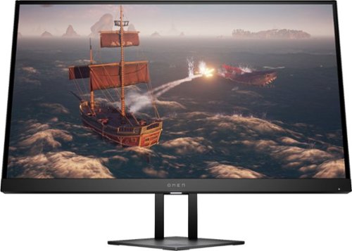Geek Squad Certified Refurbished OMEN by HP 27" IPS LED QHD FreeSync Monitor - Shadow Black