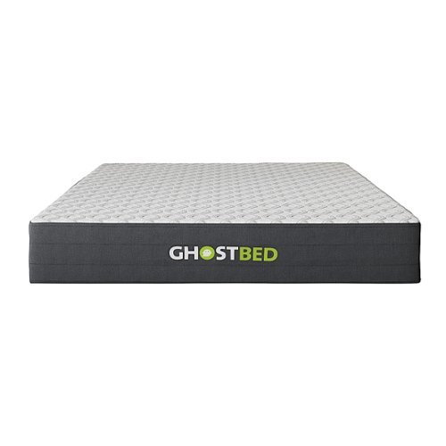 GhostBed 10" Gel Memory Foam Mattress King - White