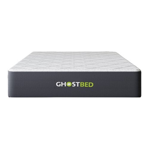 GhostBed 12" Hybrid Innerspring & Gel Memory Foam Mattress Queen - White