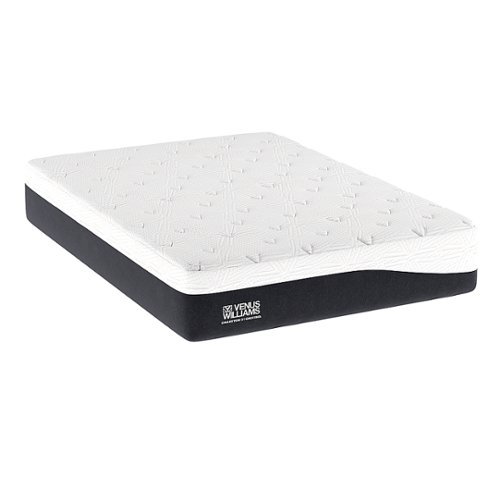 Ghostbed - Venus Williams Collection - Serve 14" Hybrid Innerspring & Gel Memory Foam Mattress Twin XL - White