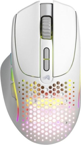 Glorious - Model I Ultra Lightweight Wireless Optical Gaming Mouse with 9 Programmable Buttons - Matte White