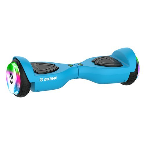 GoTrax - Drift Hoverboard w/3.1 mi Max Range & w/6.2 mph Max Speed - Blue