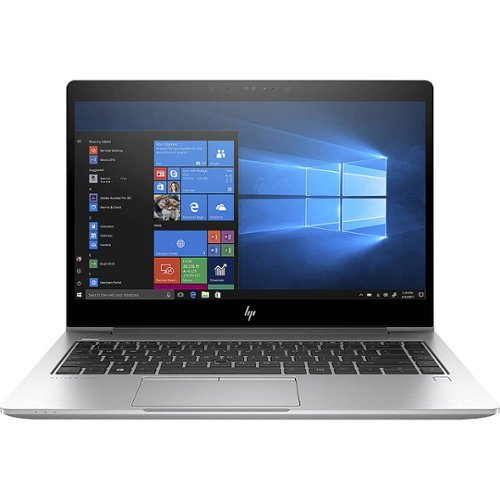 HP - Elitebook 840 G5 Laptop Intel I5-8350u 1.7 GHz 8GB RAM 256GB SSD HD Webcam Windows 10 Pro - Refurbished - Silver