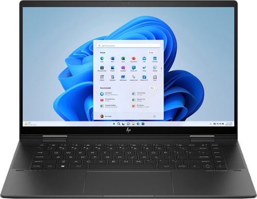 HP - Envy 2-in-1 15.6" Full HD Touch-Screen Laptop - AMD Ryzen 5 7530U - 8GB Memory - 256GB SSD - Nightfall Black