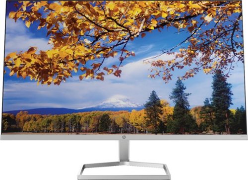 HP - Geek Squad Certified Refurbished 27" IPS LED FHD FreeSync Monitor - Silver And Black