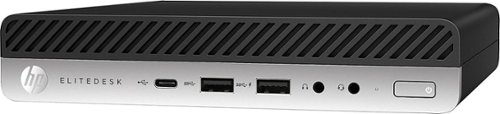 HP - Refurbished EliteDesk 800 G3 Desktop - Intel Core i5 - 16GB Memory - 256GB SSD - Black