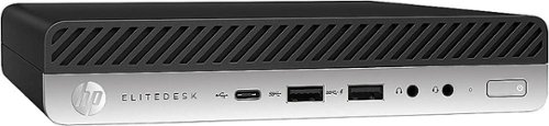 HP - Refurbished EliteDesk Desktop - Intel Core i5 - 16GB Memory - 256GB Solid State Drive - Black