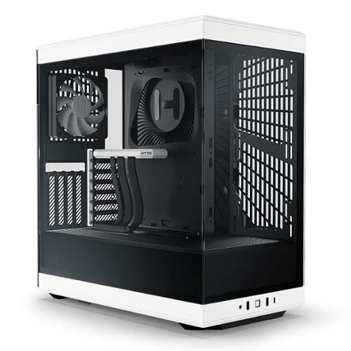 HYTE - Y40 ATX Mid-Tower PC Case - White