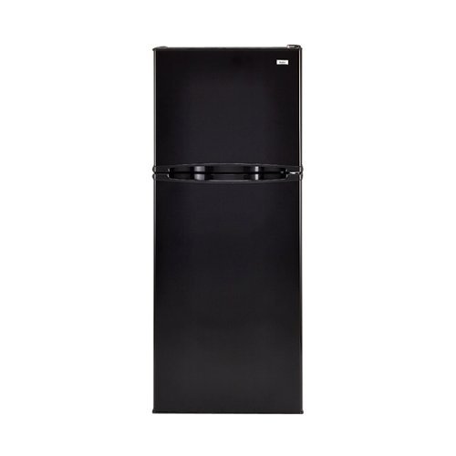 Haier - 9.8 Cu. Ft. Top-Freezer Refrigerator - Black