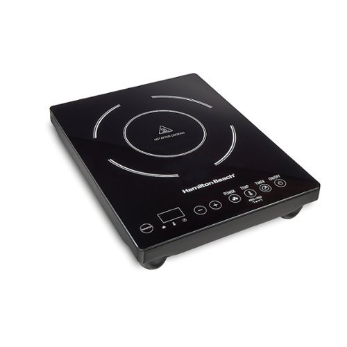 Hamilton Beach - 10" Modular Electric Induction Cooktop - Black