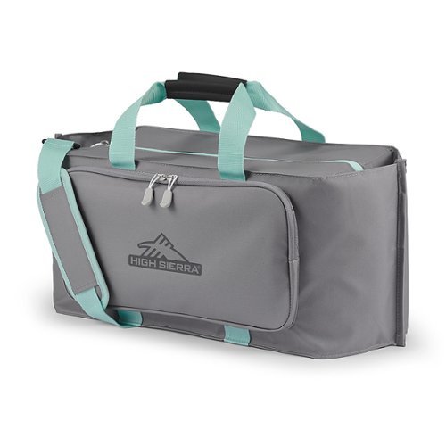 High Sierra - Beach 17" Cooler Duffel Bag - Steel Grey/Blue Haze