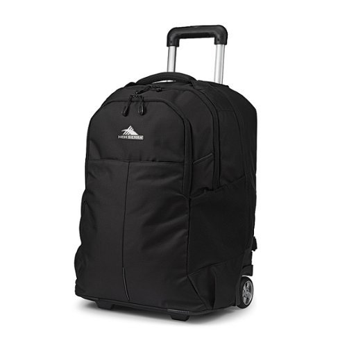 High Sierra - Powerglide Pro Wheeled Backpack for 15.6" Laptop - Black