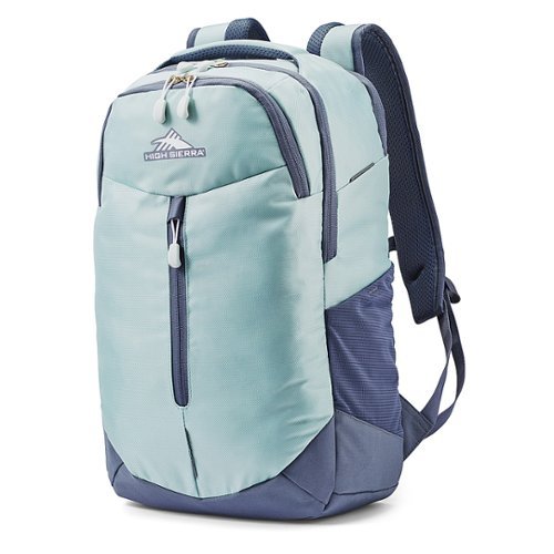 High Sierra - Swerve Pro Laptop Backpack for 17" Laptop - Gray Blue/Blue Haze