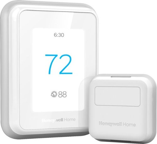 Honeywell Home - T9 Smart Programmable Touch-Screen Wi-Fi Thermostat with Smart Room Sensor - White