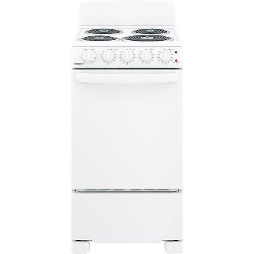 Hotpoint - 2.3 Cu. Ft. Freestanding Electric Range - White