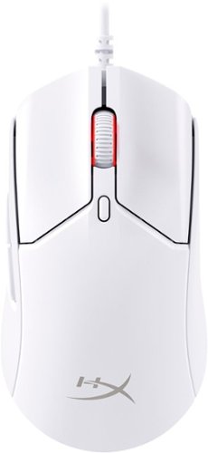 HyperX - Pulsefire Haste 2 Lightweight Wired Optical Gaming Mouse with RGB Lighting - White