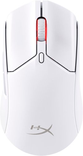 HyperX - Pulsefire Haste 2 Lightweight Wireless Optical Gaming Mouse with RGB Lighting - White