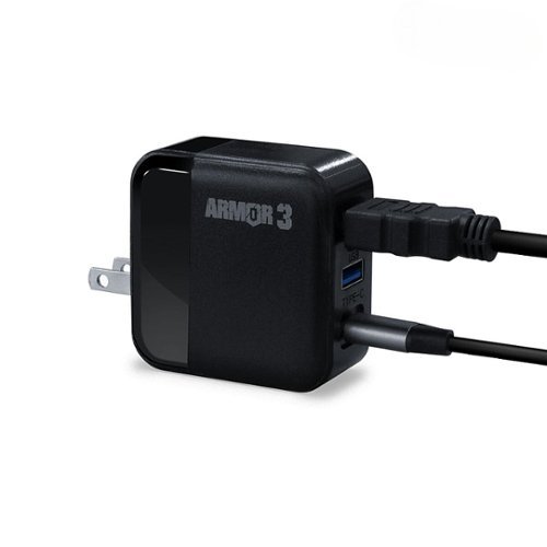 Hyperkin - Armor3 - Travel Dock Charger for Nintendo Switch - Black