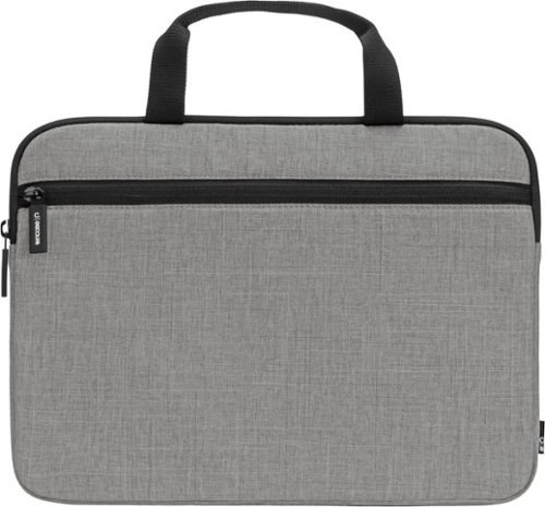 Incase - Carry Zip Brief for up to 14" Laptop - Cement Gray