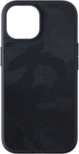 Incipio - cru. Protective Hard Shell Case with MagSafe for Apple iPhone 15 - Navy Camo