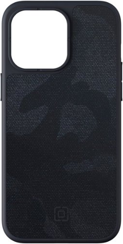 Incipio - cru. Protective Hard Shell Case with MagSafe for Apple iPhone 15 Pro Max - Navy Camo