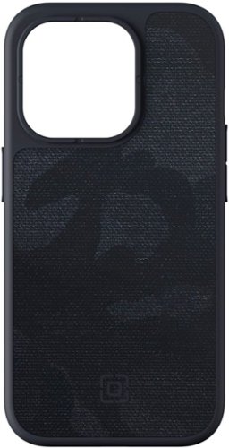 Incipio - cru. Protective Hard Shell Case with MagSafe for Apple iPhone 15 Pro - Navy Camo