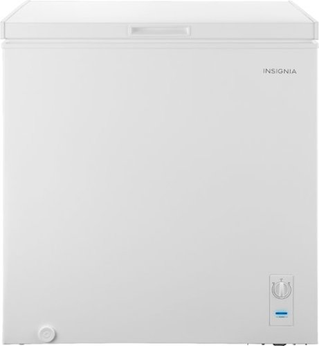 Insignia™ - 7.0 Cu. Ft. Garage Ready-Chest Freezer - White