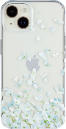 Insignia™ - Hard-Shell Case for iPhone 14 Plus - Falling Flower