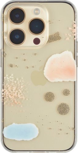 Insignia™ - Hard-Shell Case for iPhone 14 Pro - Abstract Glitter