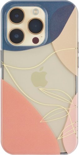 Insignia™ - Hard-Shell Case for iPhone 14 Pro - Abstract