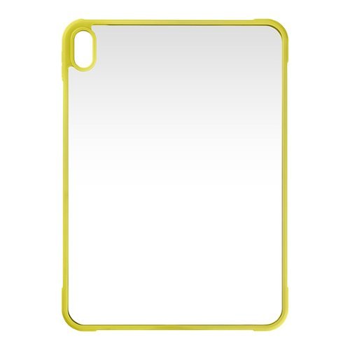 Insignia™ - Hard-Shell Snap-On Case for Apple iPad 10th Gen 10.9" - Yellow Lemonade