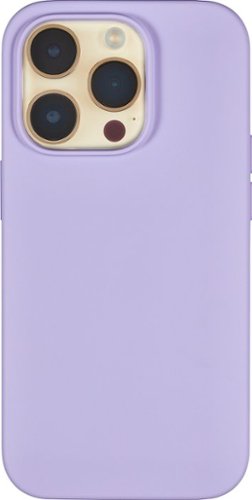 Insignia™ - Liquid Silicone Case with MagSafe for iPhone 14 Pro - Lavender