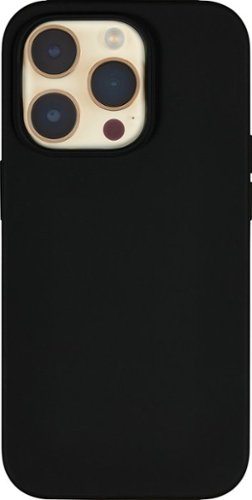 Insignia™ - Liquid Silicone Case with MagSafe for iPhone 14 Pro Max - Black