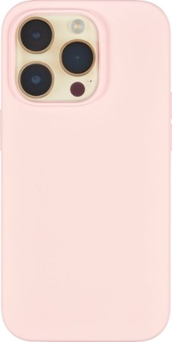 Insignia™ - Liquid Silicone Case with MagSafe for iPhone 14 Pro Max - Pink