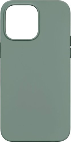 Insignia™ - Silicone Case with MagSafe for iPhone 14 Pro - Green