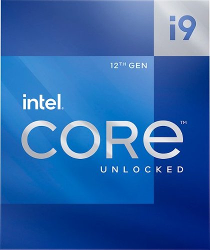 Intel - Core i9-12900K Desktop Processor 16 (8P+8E) Cores up to 5.2 GHz Unlocked LGA1700 600 Series Chipset 125W - Grey/Black/Gold