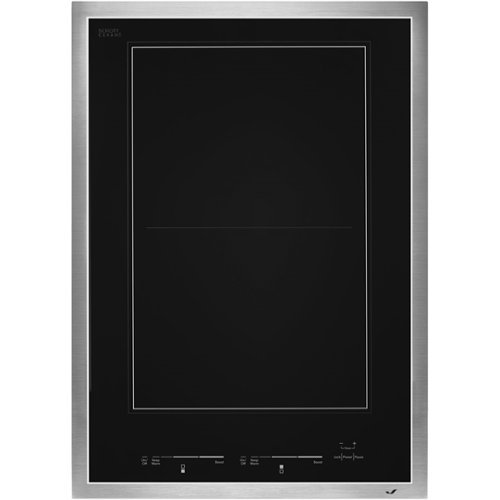 JennAir - 15" Electric Induction Cooktop - Black/Silver