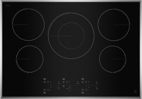 JennAir - 30" Lustre Built-In Electric Cooktop with Assisted Cooking - Black