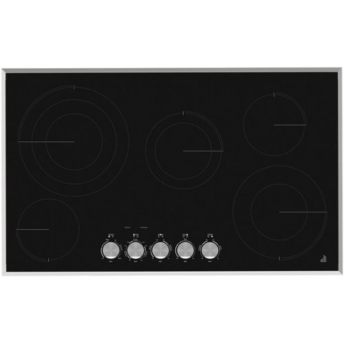 JennAir - 36" Electric Cooktop - Black