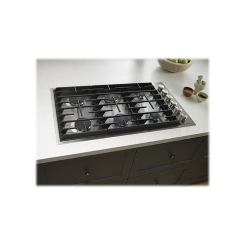 JennAir - 36" Gas Cooktop - Stainless Steel