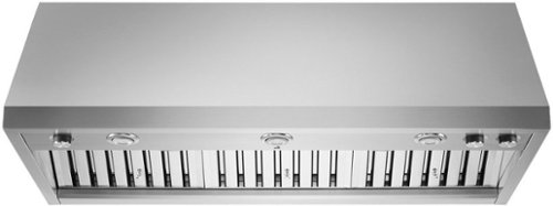 JennAir - Pro-Style 48" Externally Vented Range Hood - Lustre Stainless